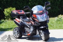 Elektrická motorka - L - čierna