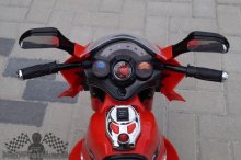 Elektrická motorka - L - červená