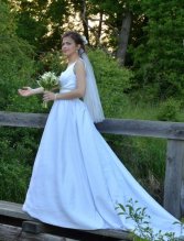 Elegantné svadobné šaty