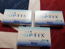 Kontaktné šošovky Air Optix Aqua