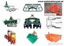 Malotraktory + poľnohospdárska technika