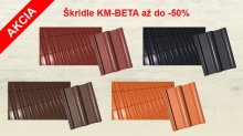 Akcia Km-beta až do -50%
