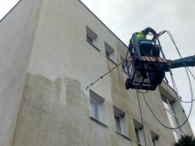 Vysokotlakové čistenie fasád