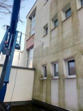 Vysokotlakové čistenie fasád