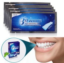 Bieliace pásiky na zuby značky 3D White