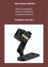 Mini kamera KOCKA