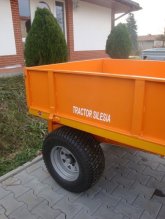 Nový vlek, přívěs za traktor, malotraktor
