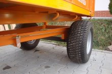 Nový vlek, přívěs za traktor, malotraktor