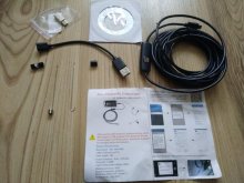 IP67endoskopická kamera pre PC alebo Mobil 5m
