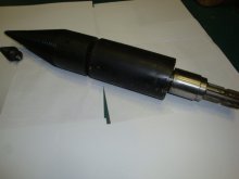 štípací kužel s ložisky za traktor, štípací trn,