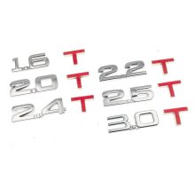 3D logo z kovovej zliatiny,pochromované