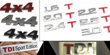 3D logo z kovovej zliatiny,pochromované