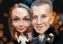 Karikatúra / karikatúry osôb, zvierat / portréty