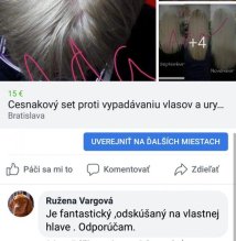 Cesnakový šampón na rast vlasov a proti vypadávani