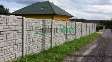 Betónové ploty AKCIA na obojstranné ploty
