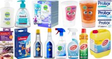 DETTOL, PROTEX, ALPA, SAVO, JEDNORAZOVÉ RUKAVICE