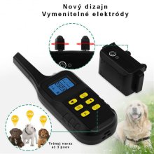 Elektrický obojok pre psa s dosahom 1000m