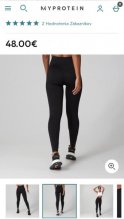 Nové bezšvíkové legíny MYPROTEIN