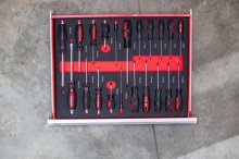 REDTOOL Dielenský vozík 7+1 zásuviek, 250 CRV diel