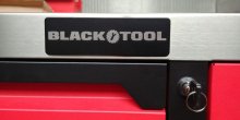 BLACKTOOL Dielenský vozík 7+výsuvná skrinka 250die