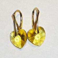 Strieborné náušničky SWAROVSKI ELEMENTS