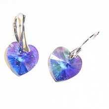 Strieborné náušničky SWAROVSKI ELEMENTS