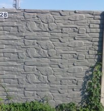 Vyrábame a montujeme betónové ploty,iba 23€ za 1bm