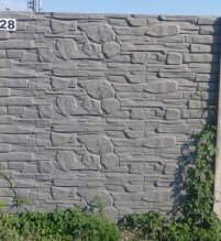 Vyrábame a montujeme betónové ploty,iba 23€ za 1bm