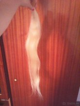 RUSKÉ VLASY - BLOND 60-65CM 10G