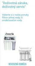 Predaj kvalitných filtrov na vodu