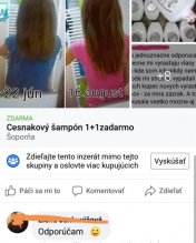 Cesnakový šampón na r ast vlasov, proti vypadávani