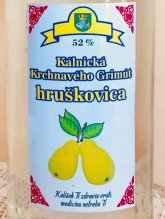 Domáca Pálenka Hruškovica - čistý ovocný destilát