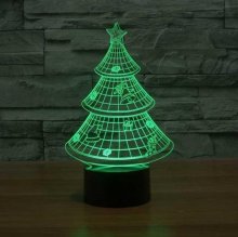 3D LED nočná lampa - rôzne motívy