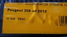 Autorohože gumové Peugeot 208 od r.v. 2012