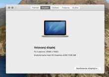 Macbook Pro RETINA 15.4" s novou batériou