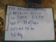 KALOVE - POTRAVINARSKE - OBEHOVE  čerpadla