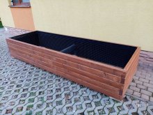 Vyvýšené záhony v komplet prevedení.