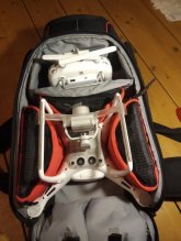 Dji phantom 4 pro + batoh manfroto