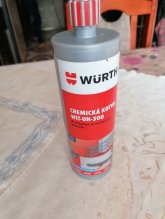 Predám chemickú kotvu s vrtulkamy