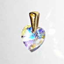 PRÍVESKY SRDCIA SWAROVSKI ELEMENTS 1,0 x 1,0 cm