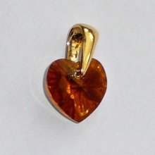 PRÍVESKY SRDCIA SWAROVSKI ELEMENTS 1,0 x 1,0 cm
