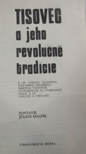 Tisovec a  jeho revolučné tradície.