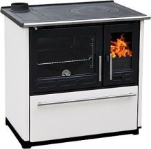 Kvalitný liatinový sporak na drevo Plamen 850 GLAS