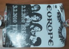 Promo plagáty ALICE COOPER, GAMMA RAY, EUROPE
