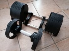 Nastavitelne jednorucky typ NUO FLEXBELL 2 x 32kg