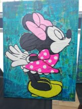 Obrazy Mickey a Minnie mouse