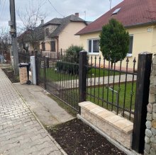 Kované brány, plot na klúč
