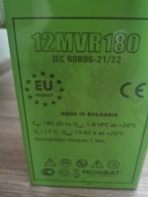 Baterka 180ah