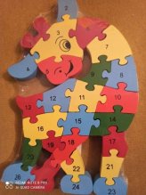 Drevené puzzle