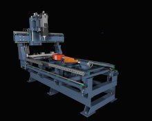 Predám mechaniku na CNC frézu vr. vretena